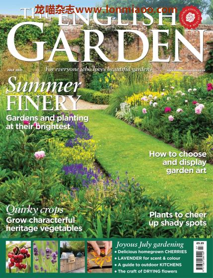 [英国版]The English Garden 园艺杂志 2021年7月刊